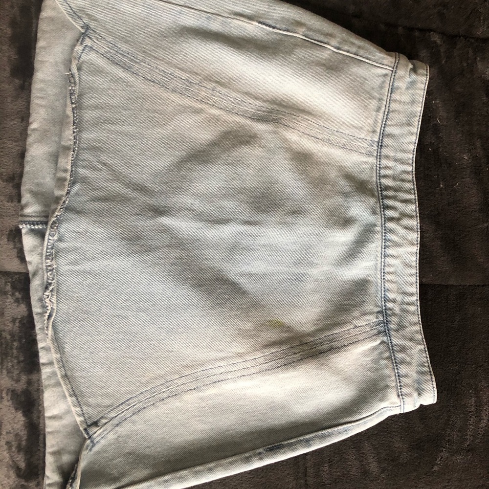 PacSun Mini jean skirt.